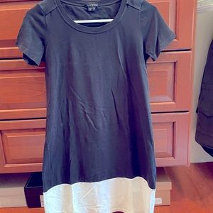 Theory Color Block Cotton Dress